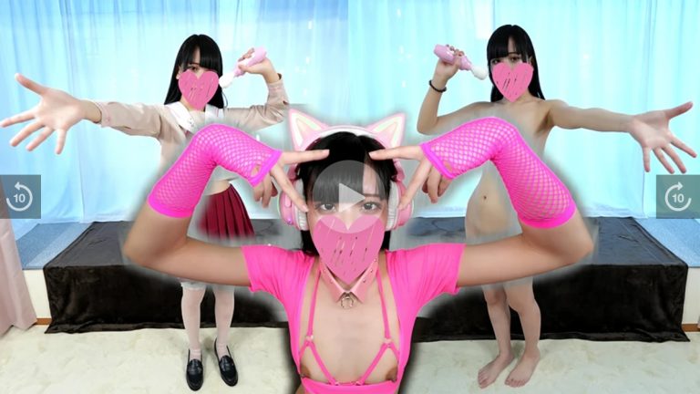 無修正コスプレM字開脚 “Mちゃん”